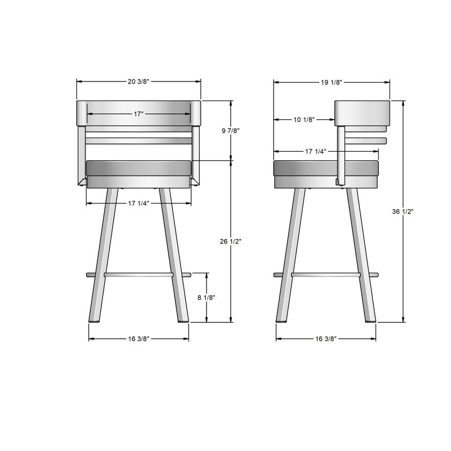Ronny Swivel Stool